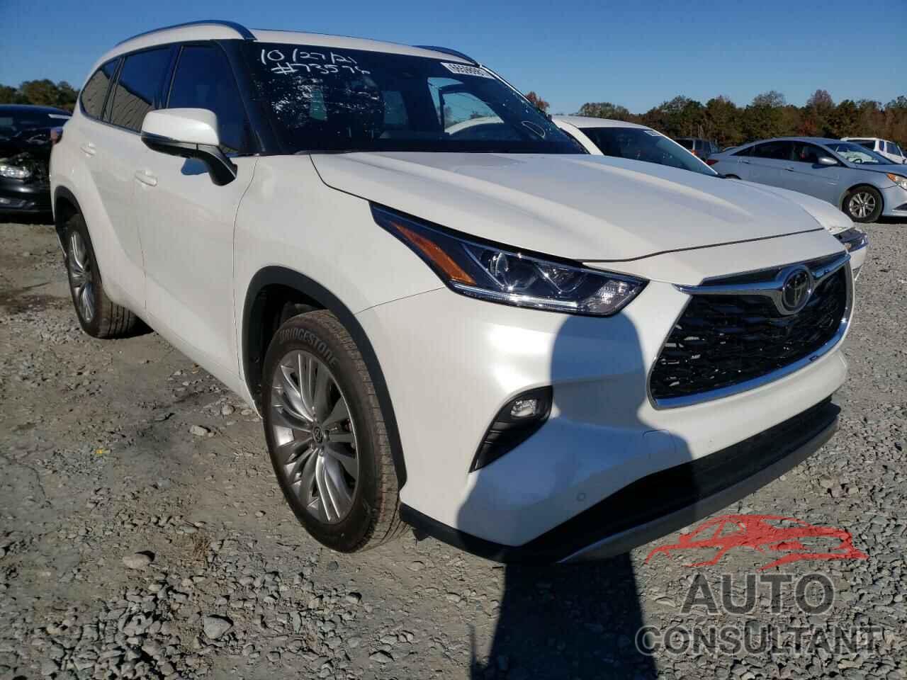 TOYOTA HIGHLANDER 2021 - 5TDFZRAH6MS064703
