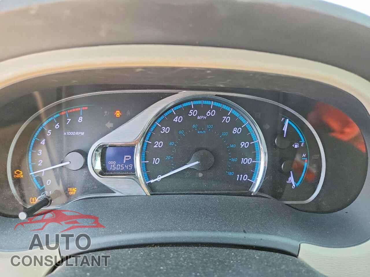 TOYOTA SIENNA 2012 - 5TDYK3DC2CS263465