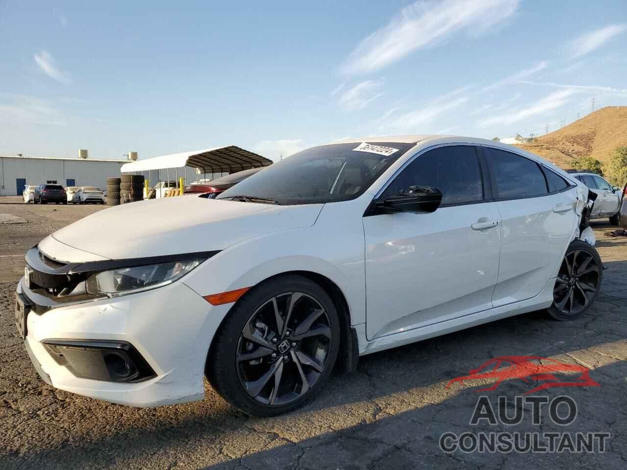 HONDA CIVIC 2019 - 2HGFC2F87KH602002
