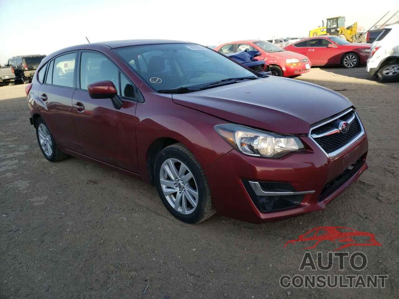 SUBARU IMPREZA 2016 - JF1GPAB61G8267425