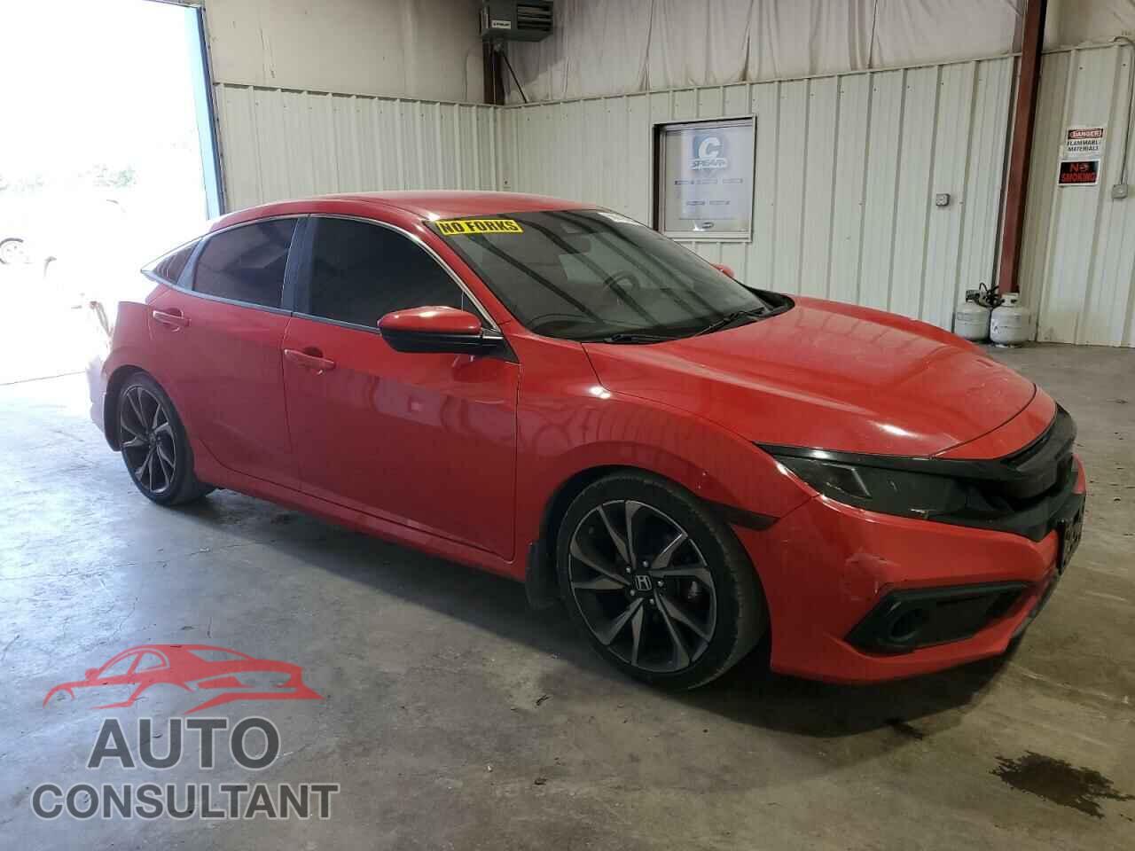 HONDA CIVIC 2019 - 2HGFC2F86KH548577
