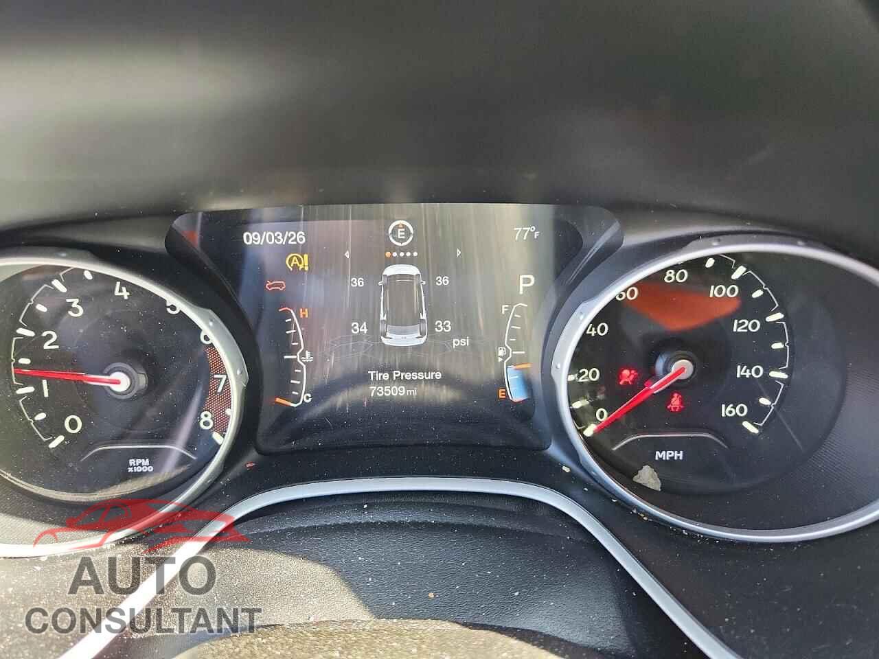 JEEP COMPASS 2017 - 3C4NJDBB3HT651372