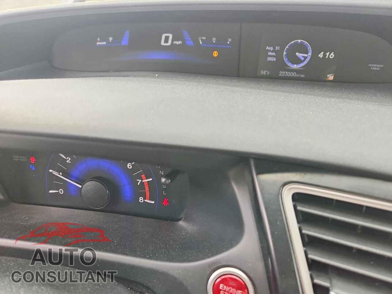 HONDA CIVIC 2014 - 19XFB2F84EE028007