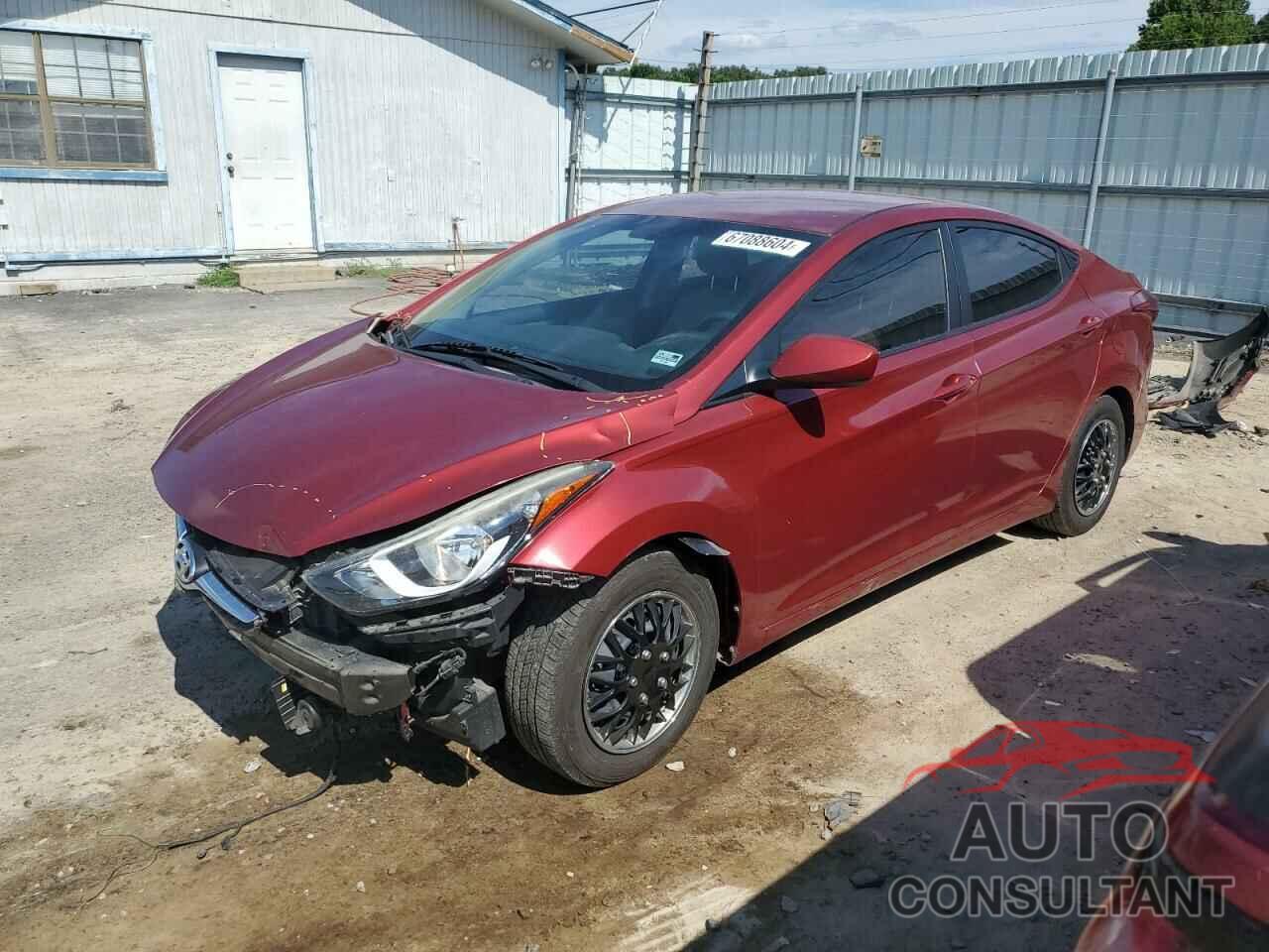 HYUNDAI ELANTRA 2016 - 5NPDH4AE9GH761845