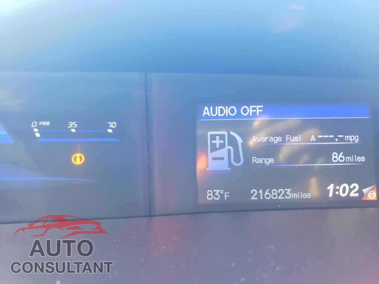 HONDA CIVIC 2012 - 19XFB2F86CE367056