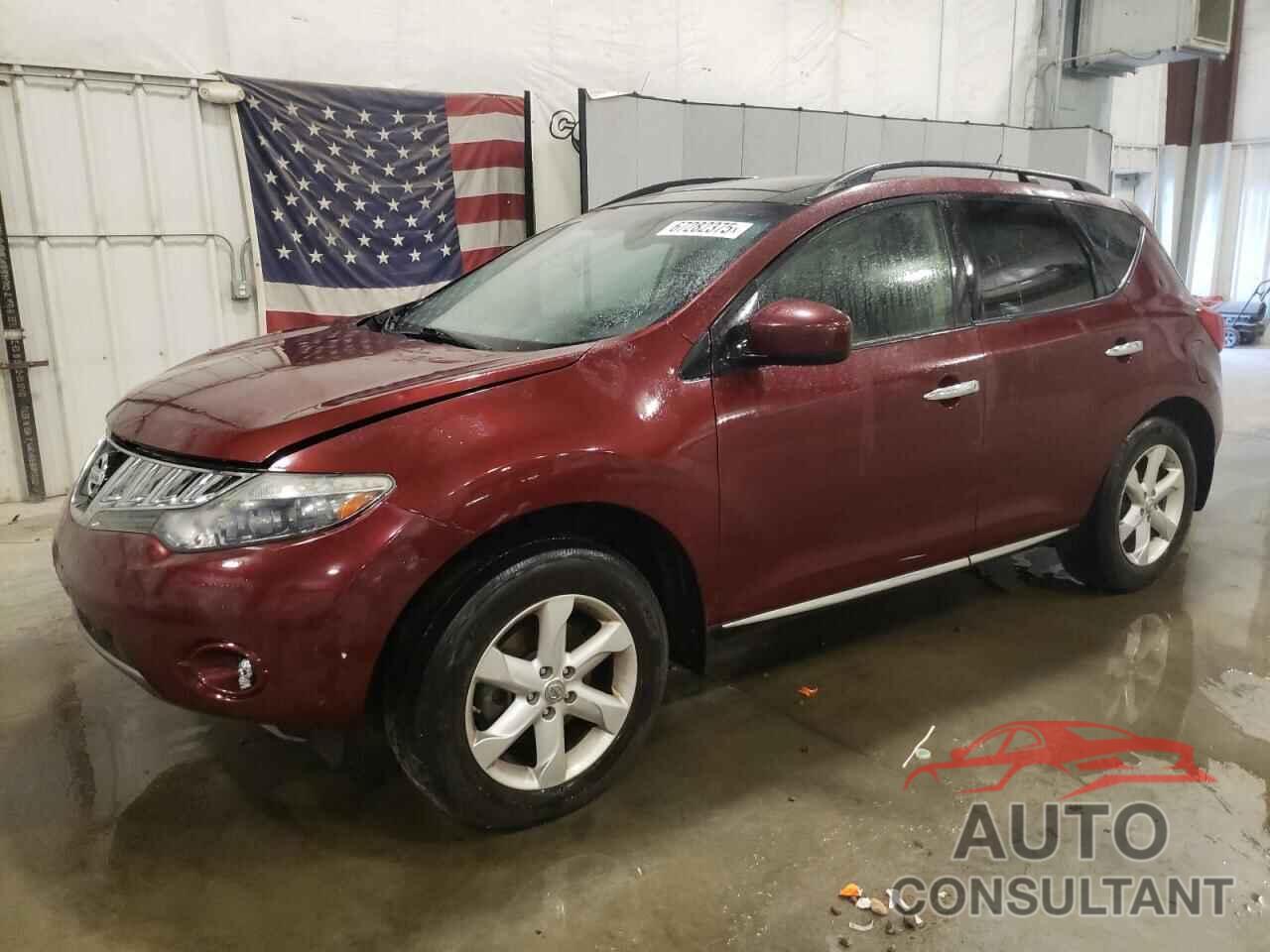NISSAN MURANO 2010 - JN8AZ1MW1AW133836