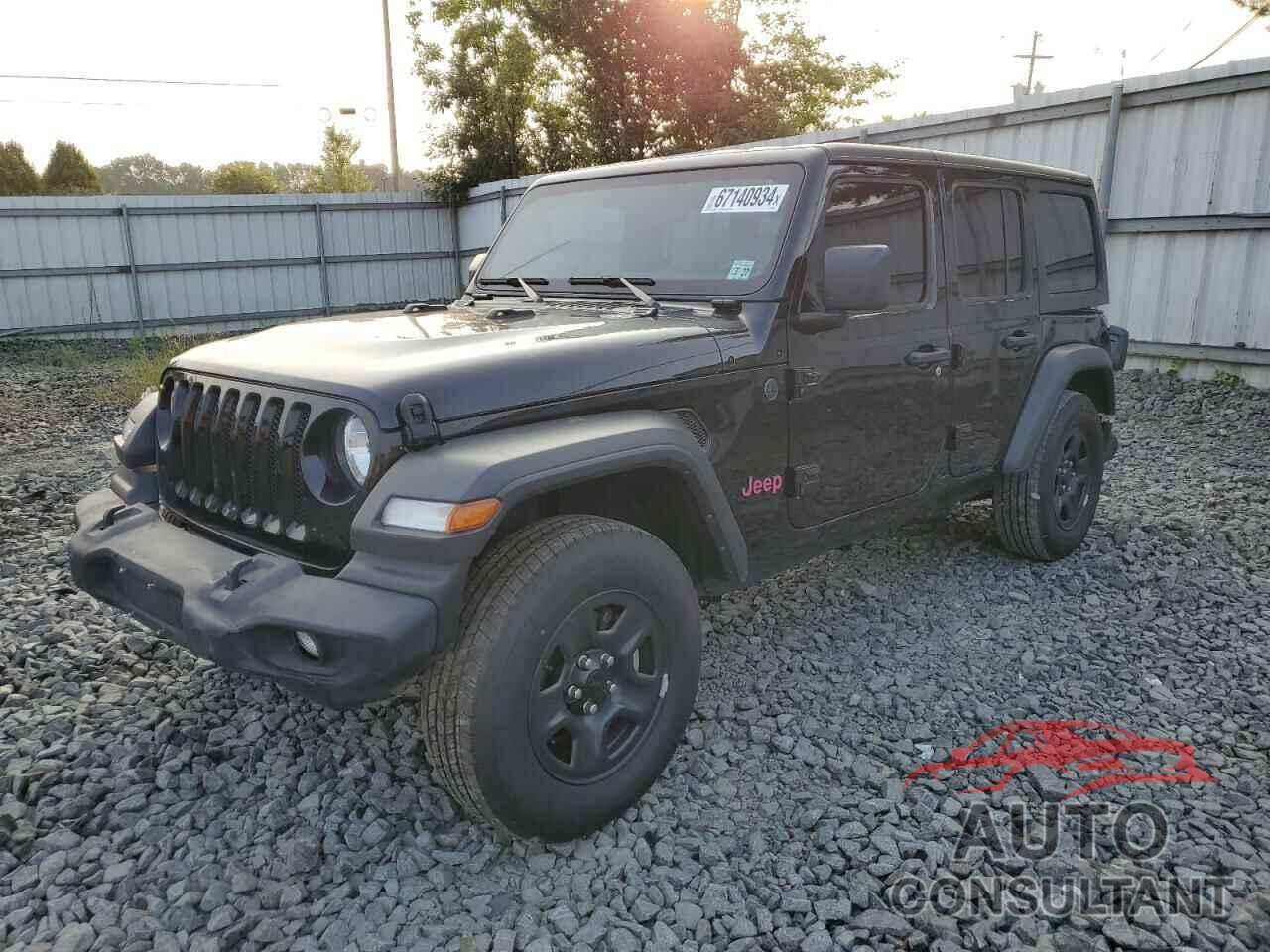 JEEP WRANGLER 2022 - 1C4HJXDNXNW199299