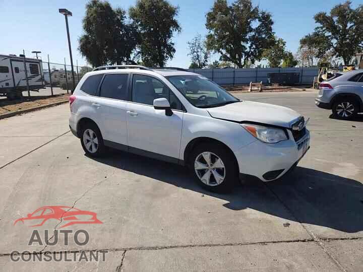 SUBARU FORESTER 2015 - JF2SJAFC0FH511863