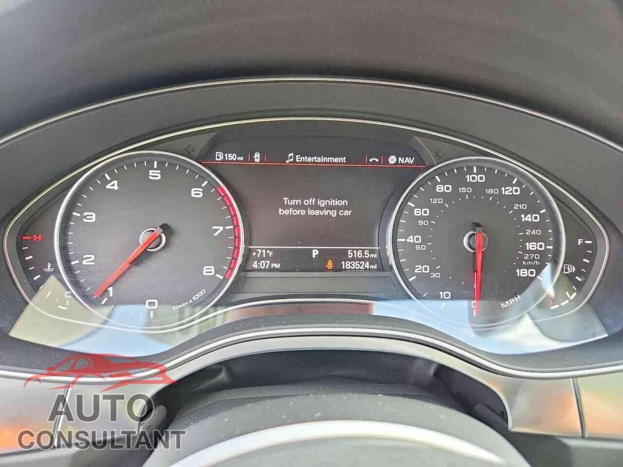 AUDI A6 2013 - WAUGFAFC2DN151187