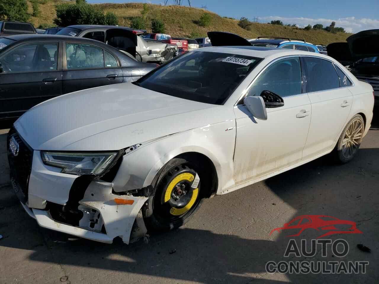 AUDI A4 2017 - WAUFNAF40HN025326