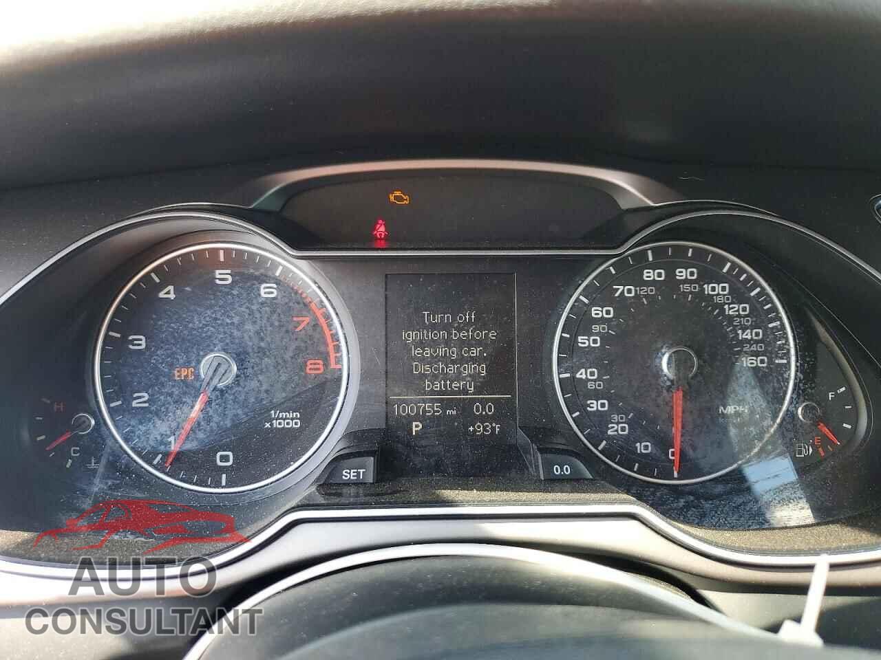 AUDI A4 2013 - WAUBFAFLXDN045399