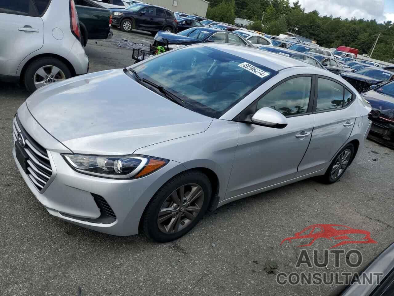 HYUNDAI ELANTRA 2017 - KMHD84LF7HU207048