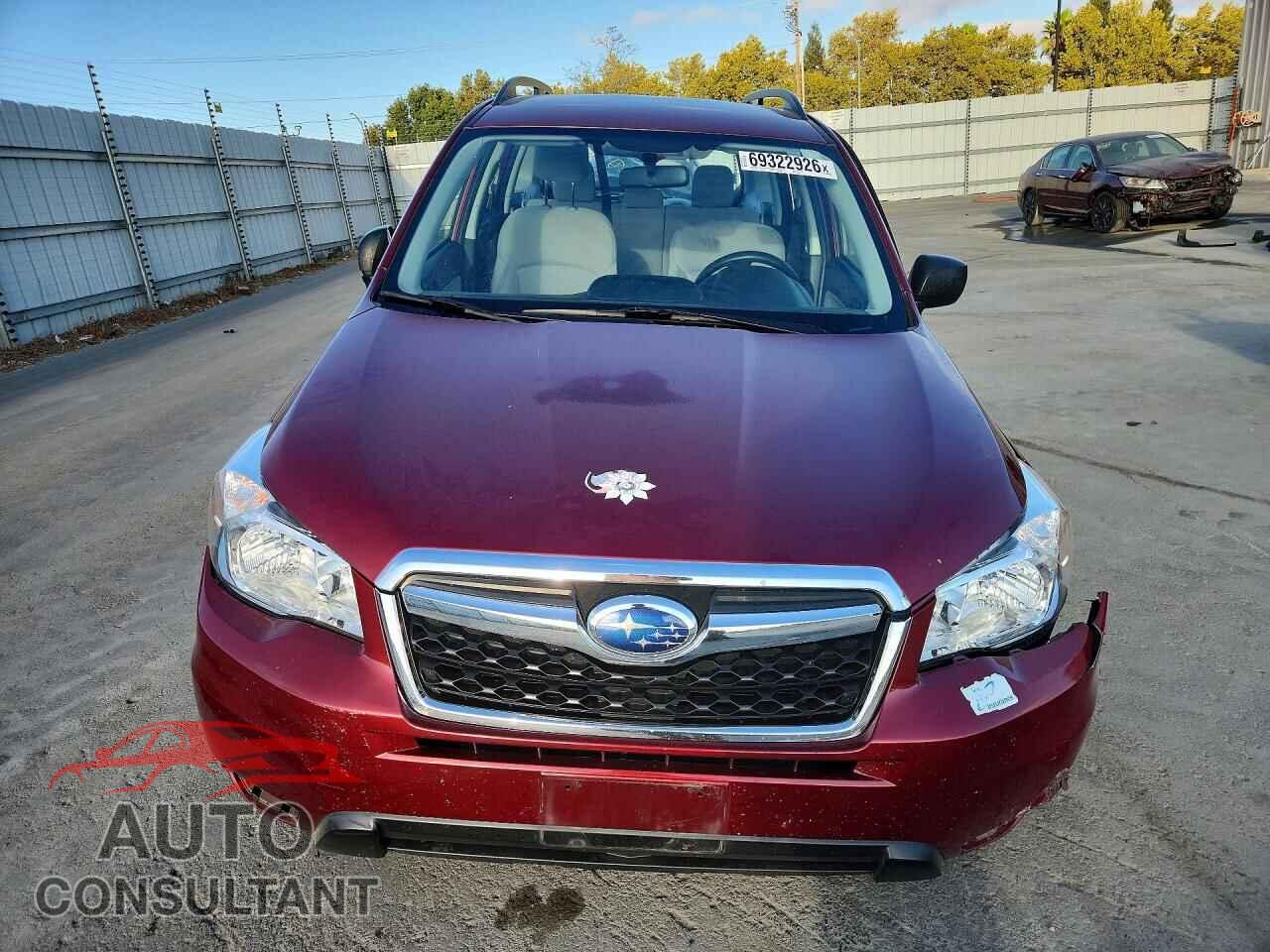 SUBARU FORESTER 2016 - JF2SJABC8GH413221