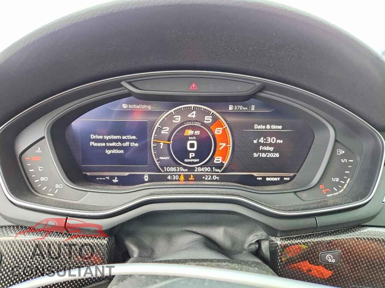 AUDI S5/RS5 2018 - WAUC4CF59JA098301
