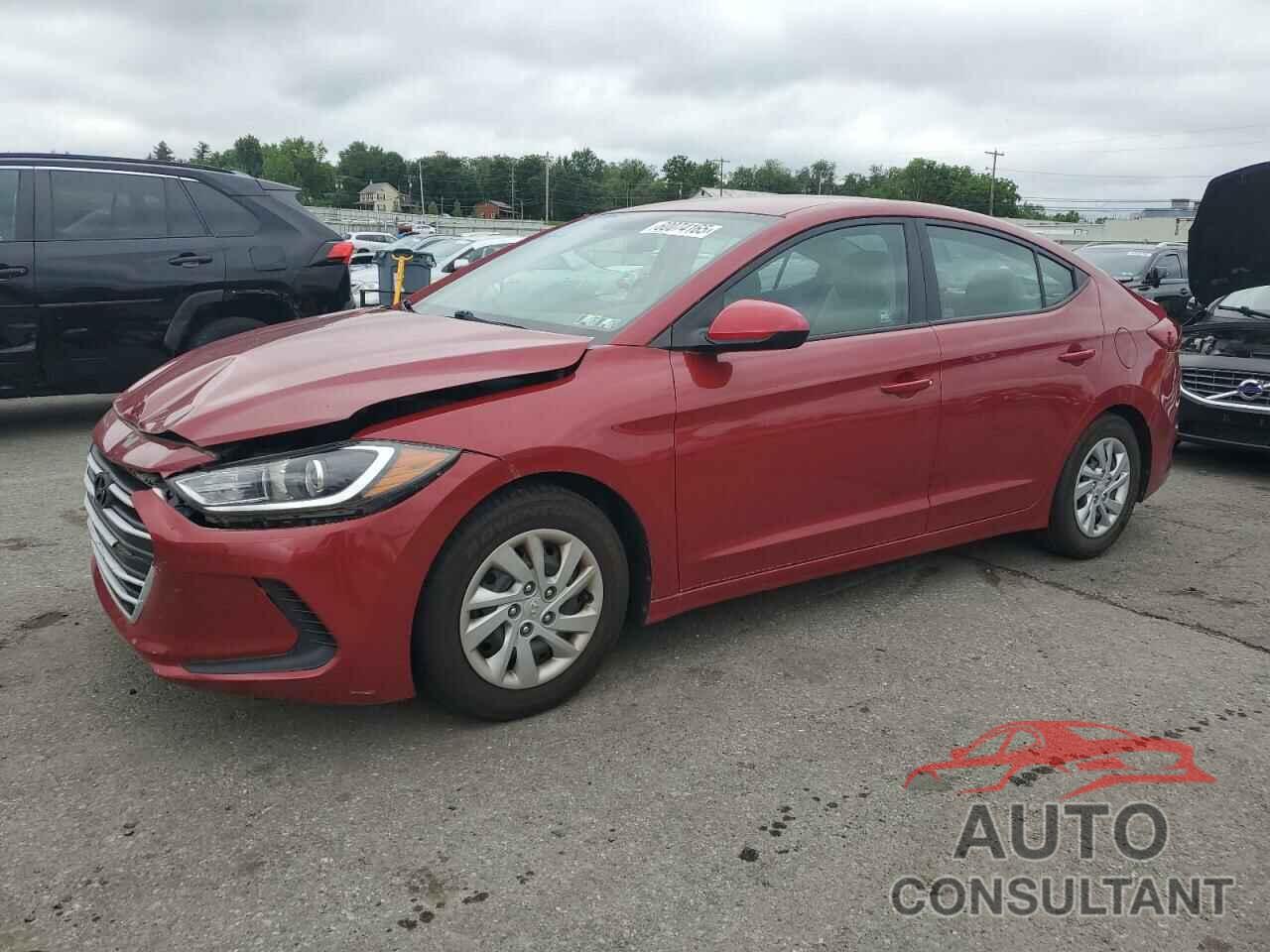 HYUNDAI ELANTRA 2017 - KMHD74LF6HU317673