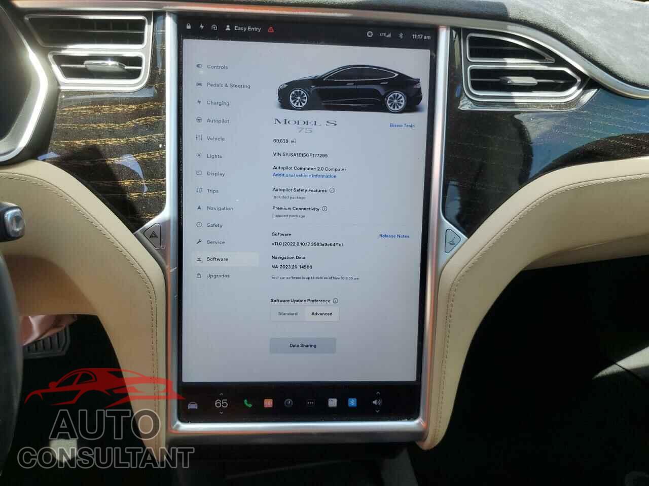 TESLA MODEL S 2016 - 5YJSA1E15GF177295