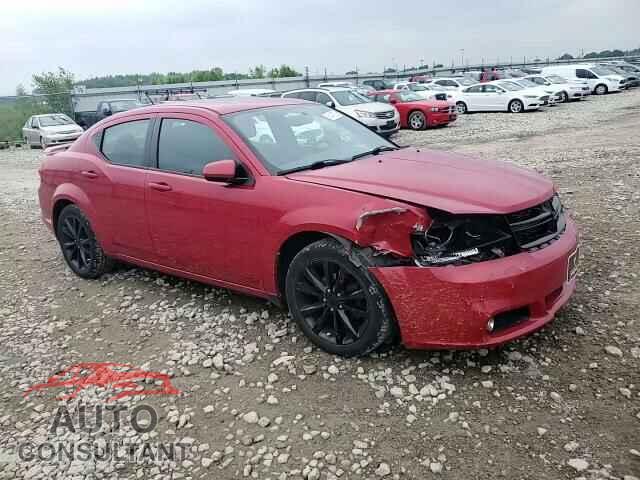 DODGE AVENGER 2013 - 1C3CDZCG7DN623109
