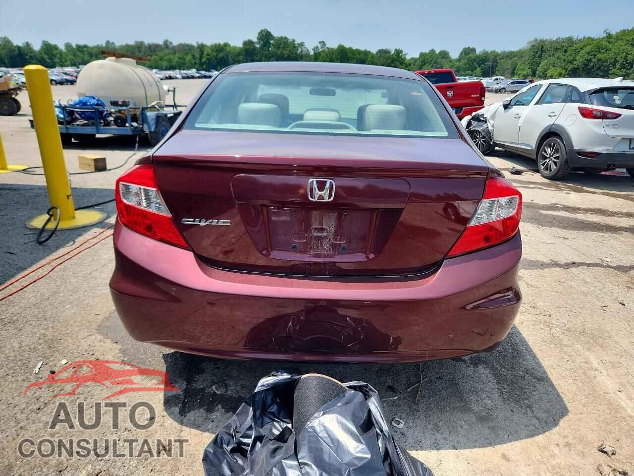 HONDA CIVIC 2012 - 19XFB2F87CE321509