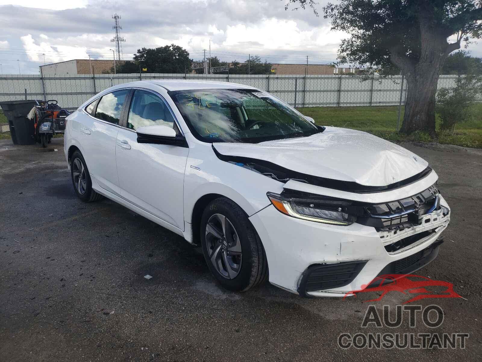 HONDA INSIGHT 2019 - 19XZE4F59KE011009