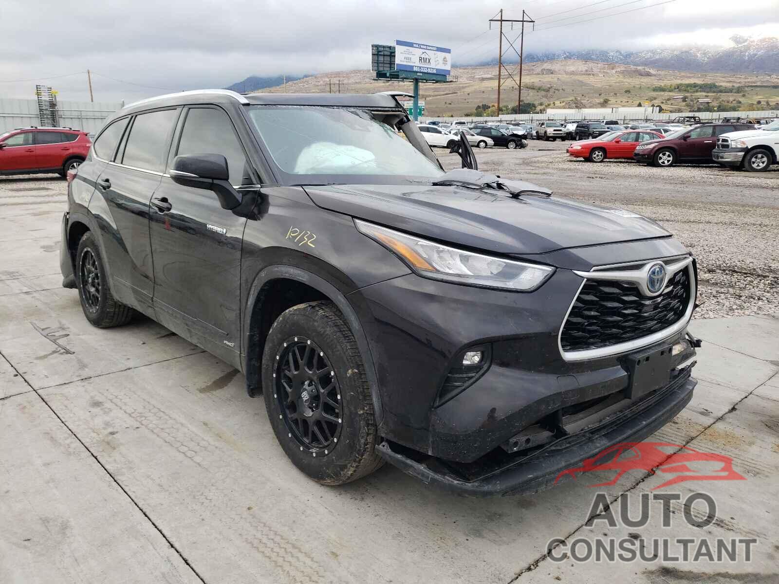 TOYOTA HIGHLANDER 2020 - 5TDGBRCH8LS014390