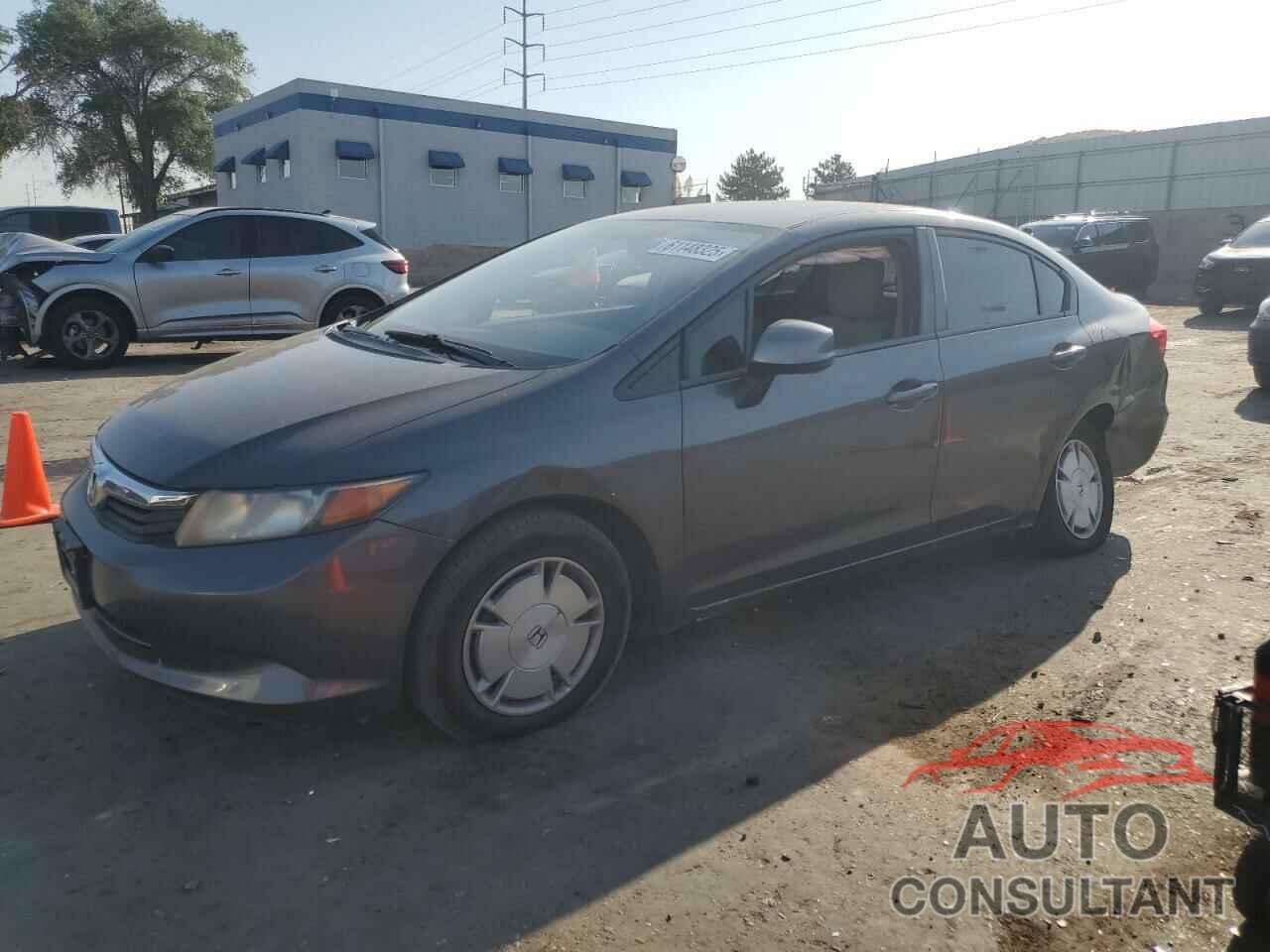 HONDA CIVIC 2012 - 2HGFB2F67CH548980