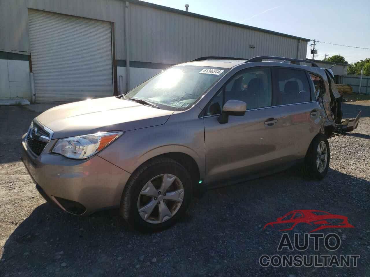 SUBARU FORESTER 2016 - JF2SJARCXGH452902