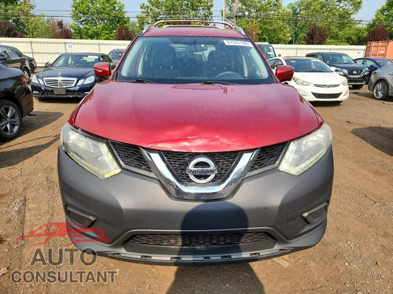 NISSAN ROGUE 2015 - KNMAT2MV6FP538182