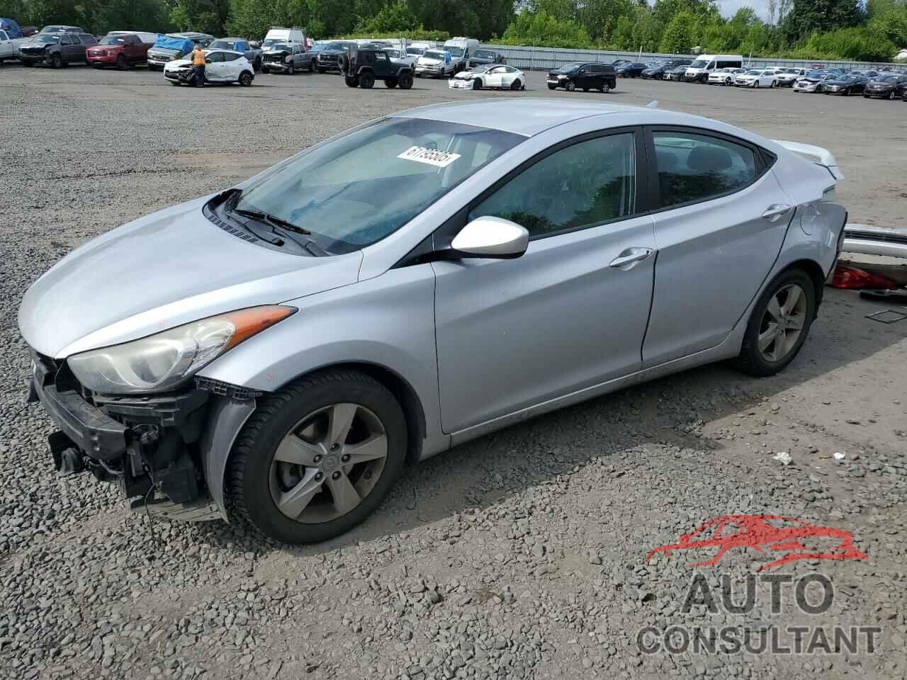 HYUNDAI ELANTRA 2013 - KMHDH4AE7DU972166