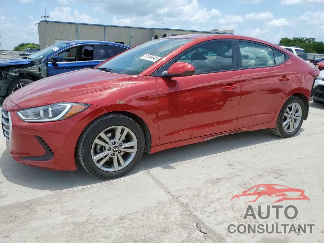 HYUNDAI ELANTRA 2017 - KMHD84LF0HU222555