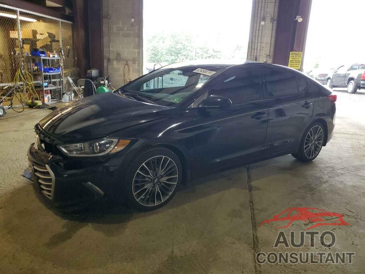 HYUNDAI ELANTRA 2018 - 5NPD84LF7JH367211