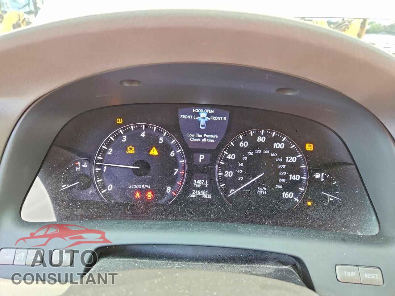 LEXUS LS460 2010 - JTHBL5EF7A5100576