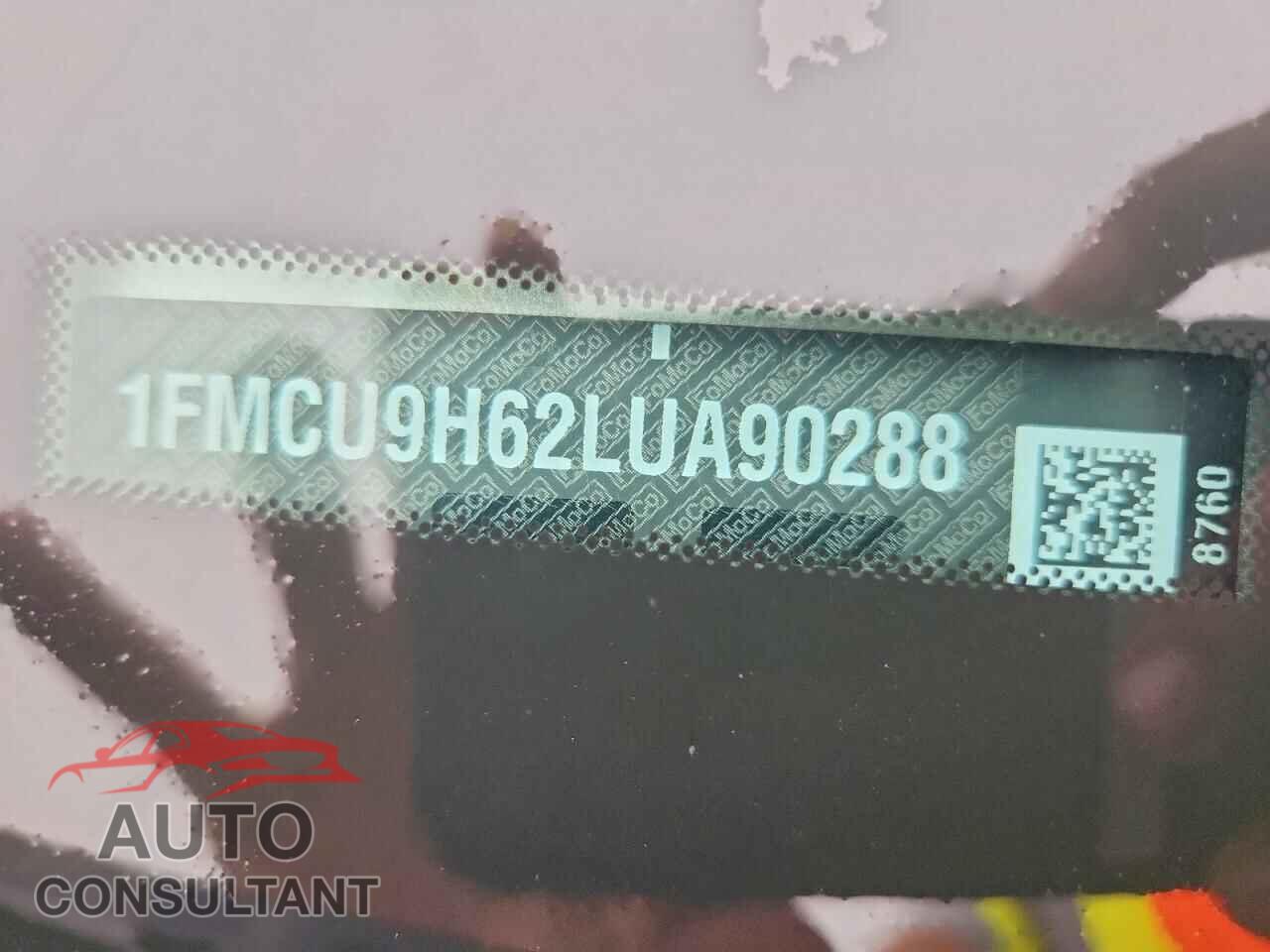 FORD ESCAPE 2020 - 1FMCU9H62LUA90288