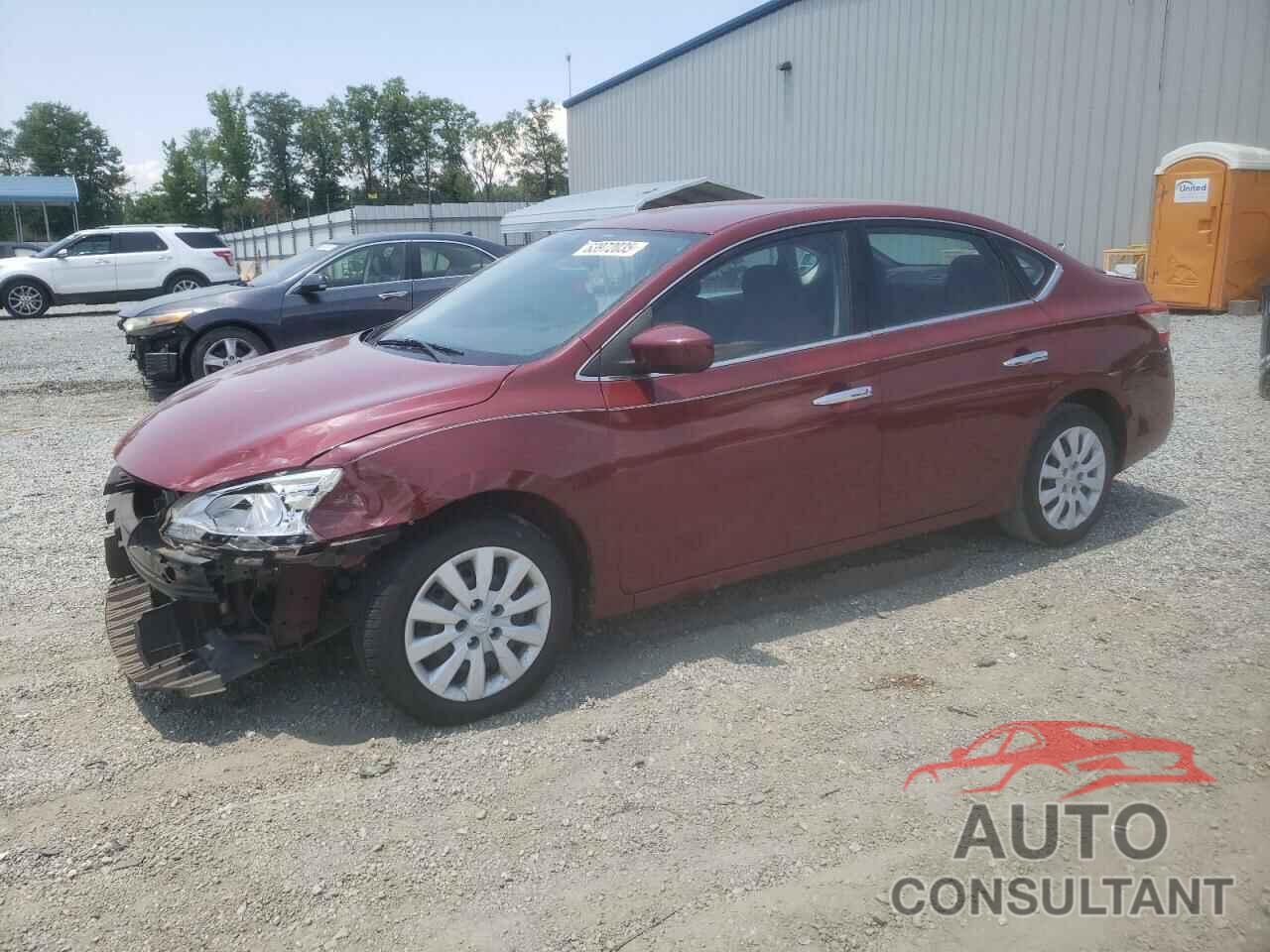 NISSAN SENTRA 2013 - 3N1AB7AP9DL647852