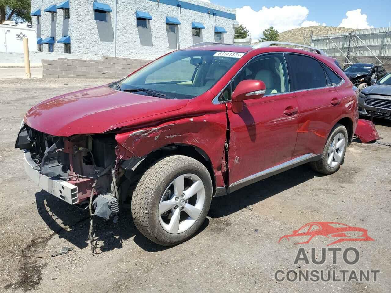 LEXUS RX350 2010 - 2T2BK1BA6AC063864
