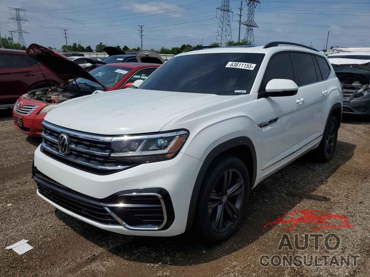 VOLKSWAGEN ATLAS 2021 - 1V2RR2CA7MC533799