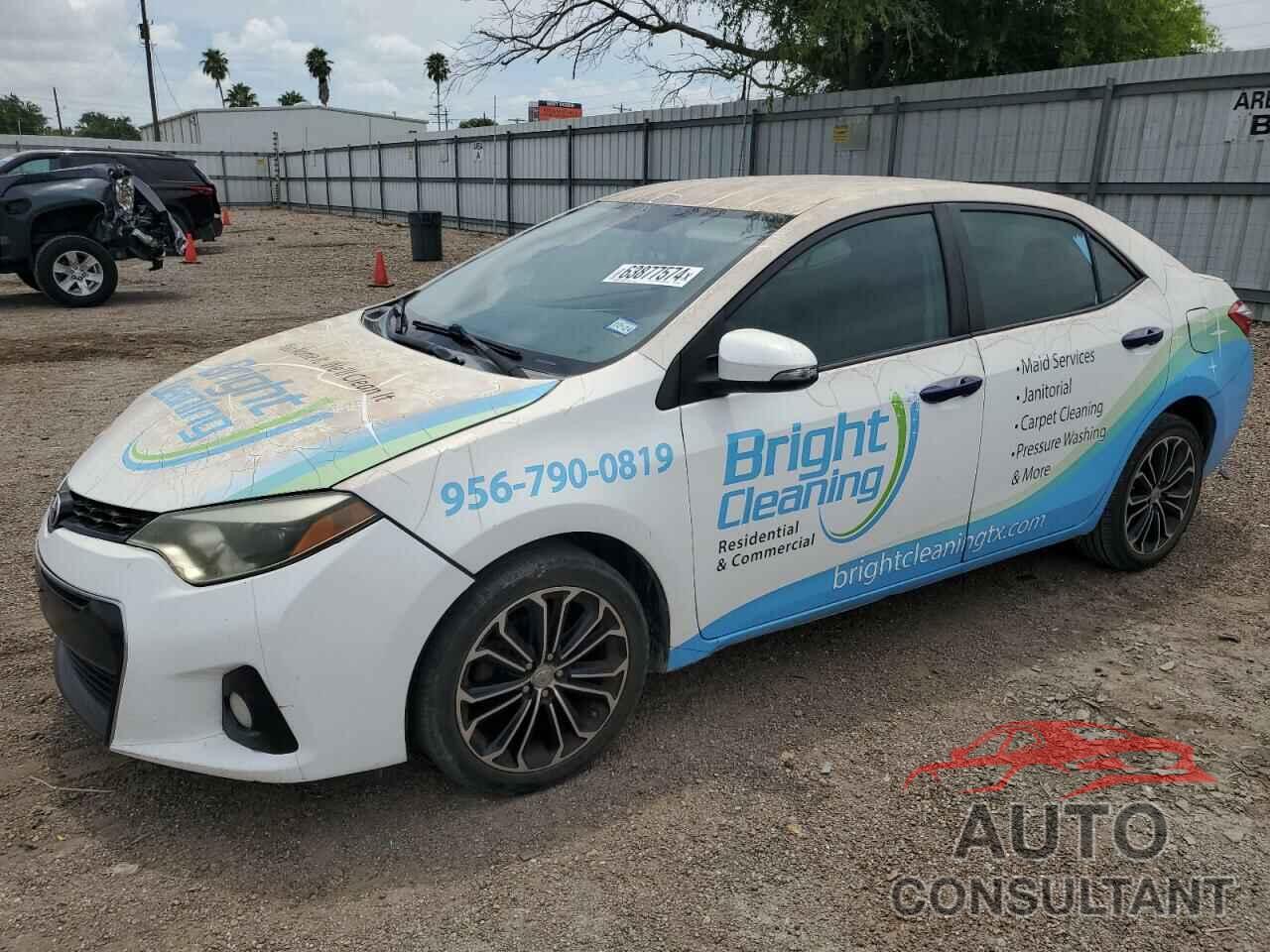 TOYOTA COROLLA 2016 - 5YFBURHE0GP470997