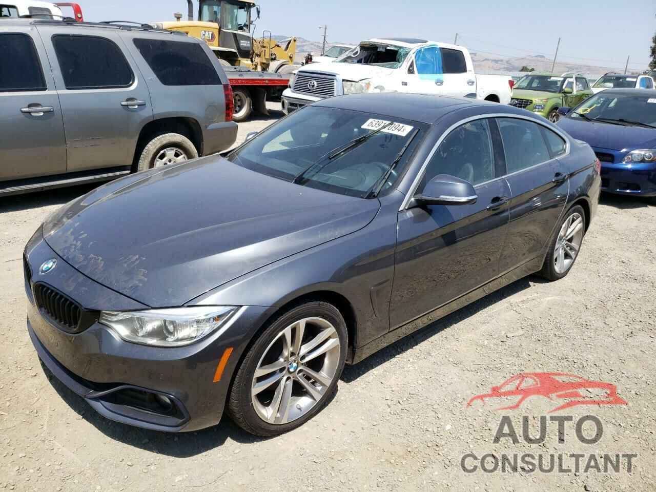 BMW 4 SERIES 2017 - WBA4F7C51HG438543