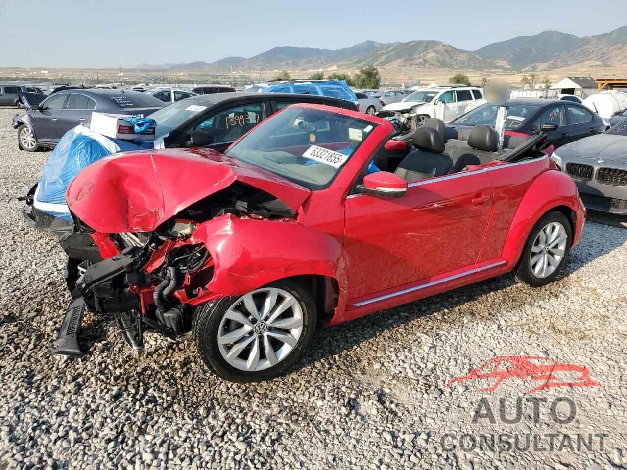 VOLKSWAGEN BEETLE 2015 - 3VW5A7AT2FM809104