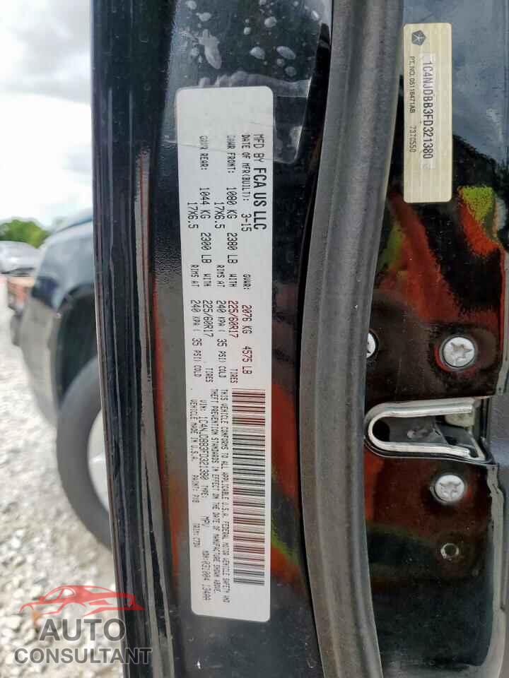 JEEP COMPASS 2015 - 1C4NJDBB3FD321380