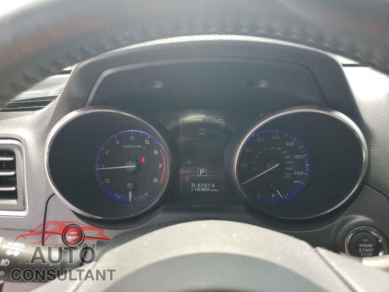 SUBARU OUTBACK 2016 - 4S4BSBNC4G3277353