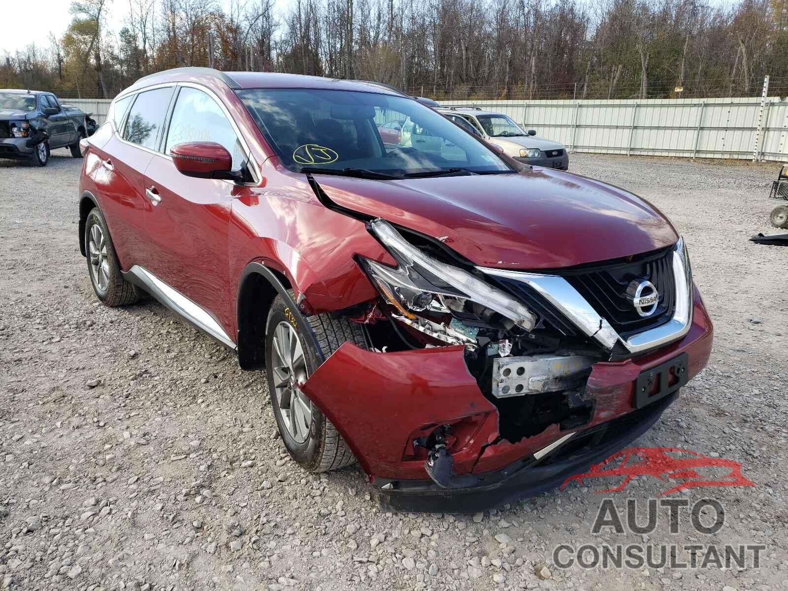 NISSAN MURANO 2018 - 5N1AZ2MH0JN201550