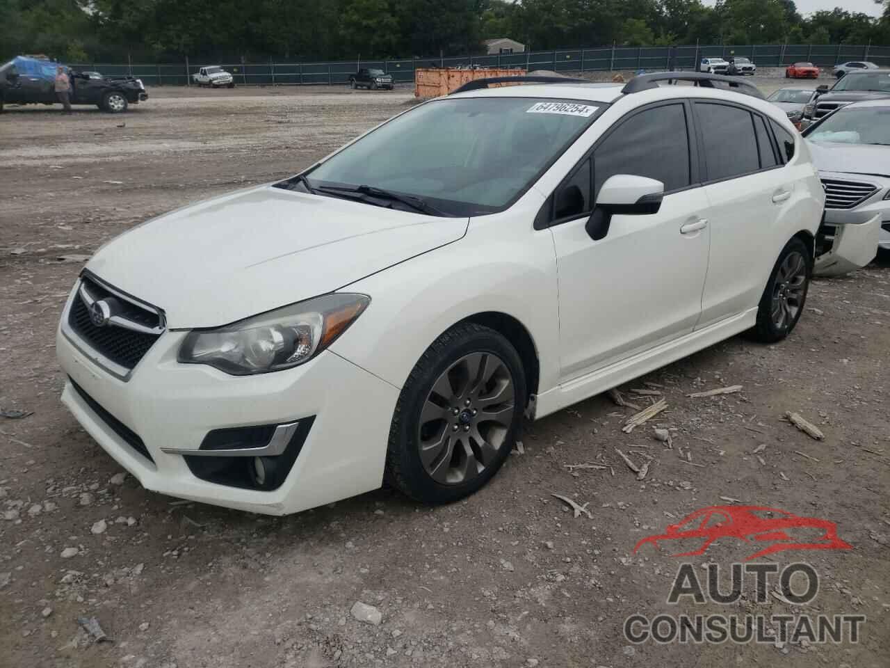 SUBARU IMPREZA 2016 - JF1GPAP68G8319626