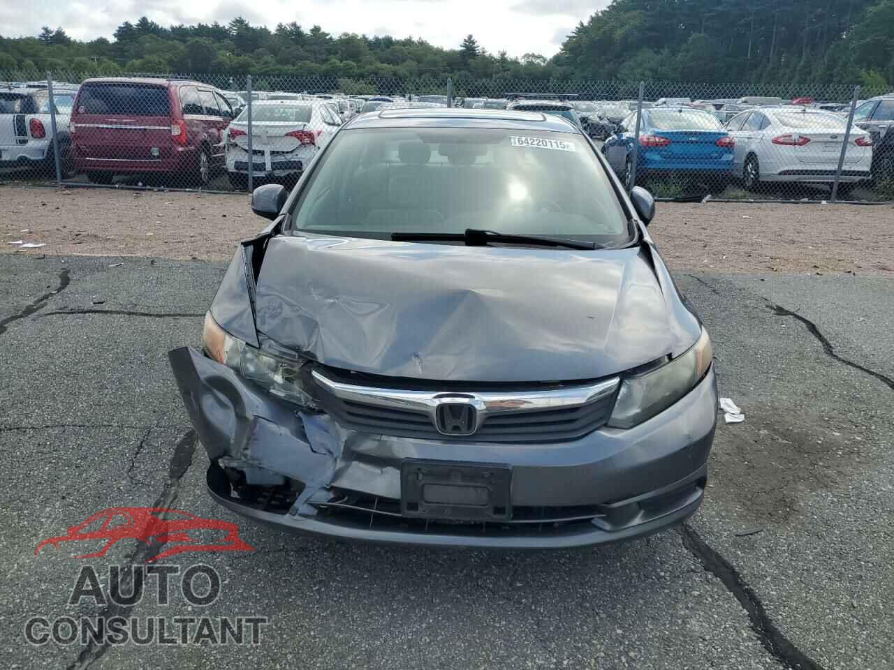 HONDA CIVIC 2012 - 2HGFB2F9XCH316027
