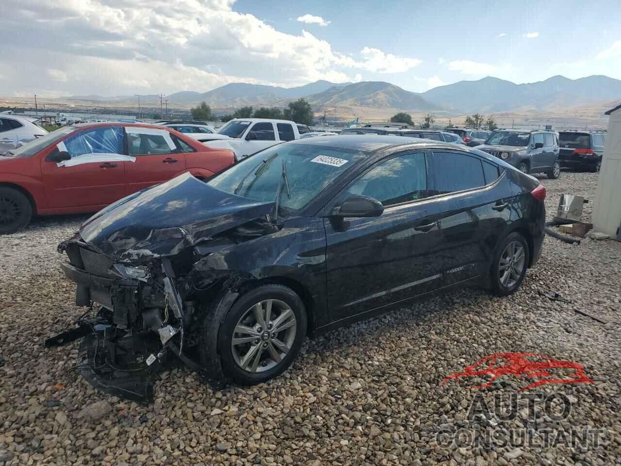 HYUNDAI ELANTRA 2018 - 5NPD84LF4JH235586