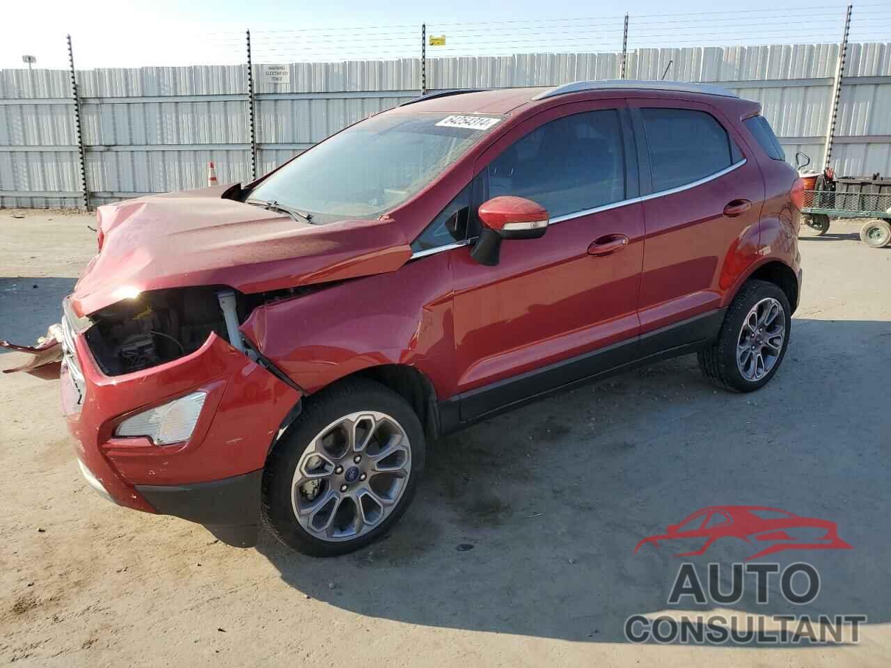 FORD ECOSPORT 2021 - MAJ6S3KL6MC445902