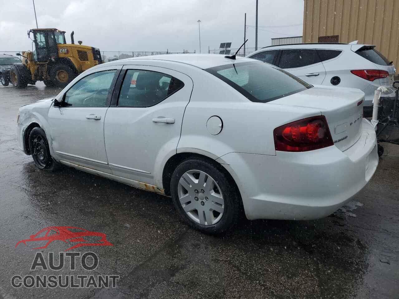 DODGE AVENGER 2012 - 1C3CDZAB8CN330499