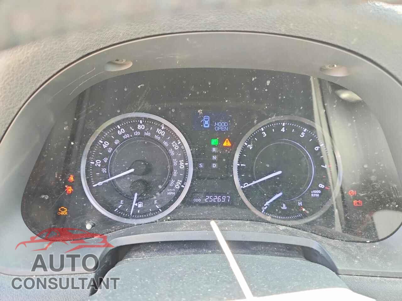 LEXUS IS 2012 - JTHFE2C27C2507408