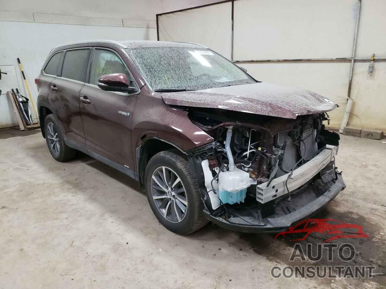TOYOTA HIGHLANDER 2019 - 5TDJGRFH5KS072507