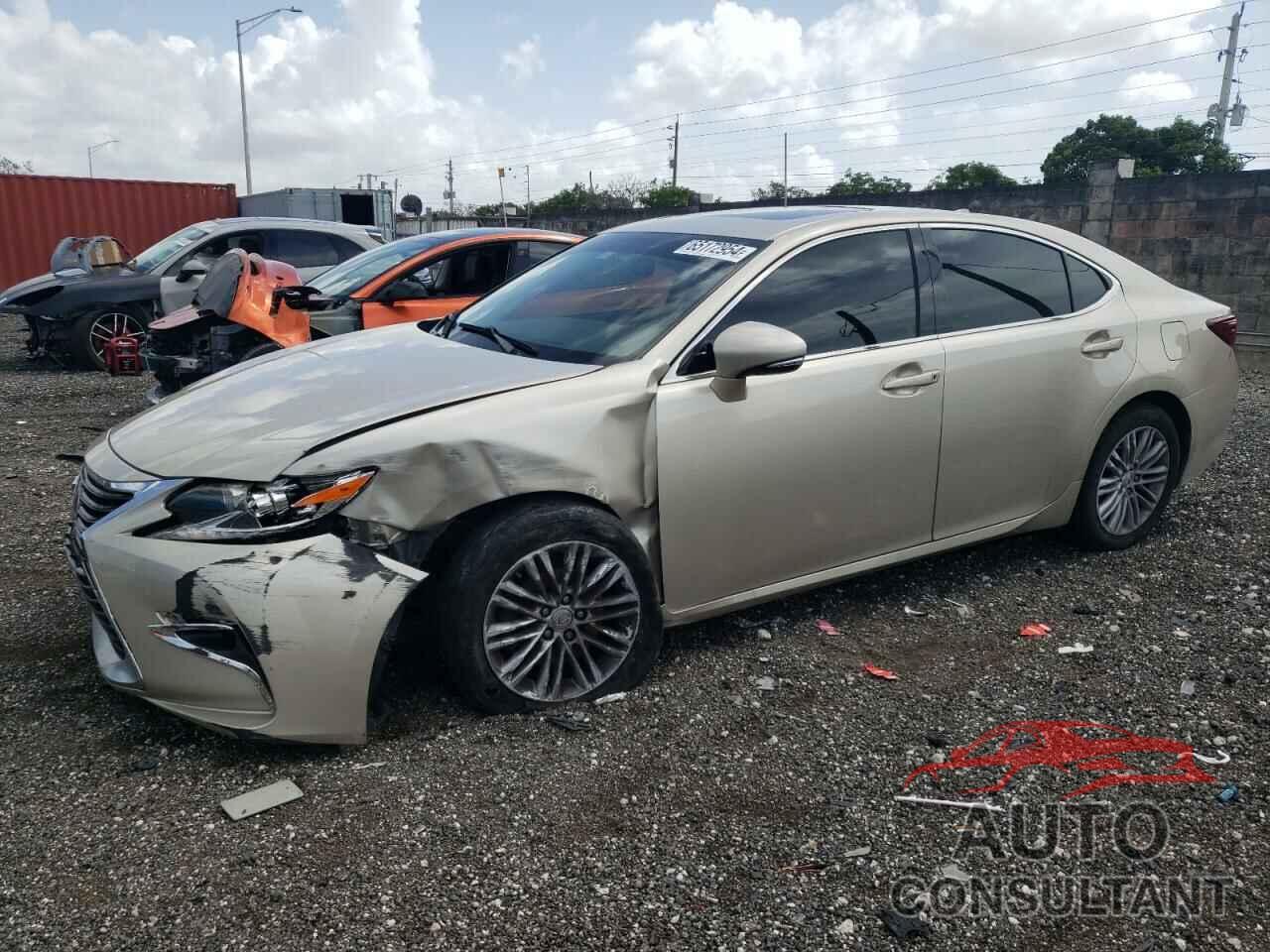 LEXUS ES350 2016 - 58ABK1GGXGU019061