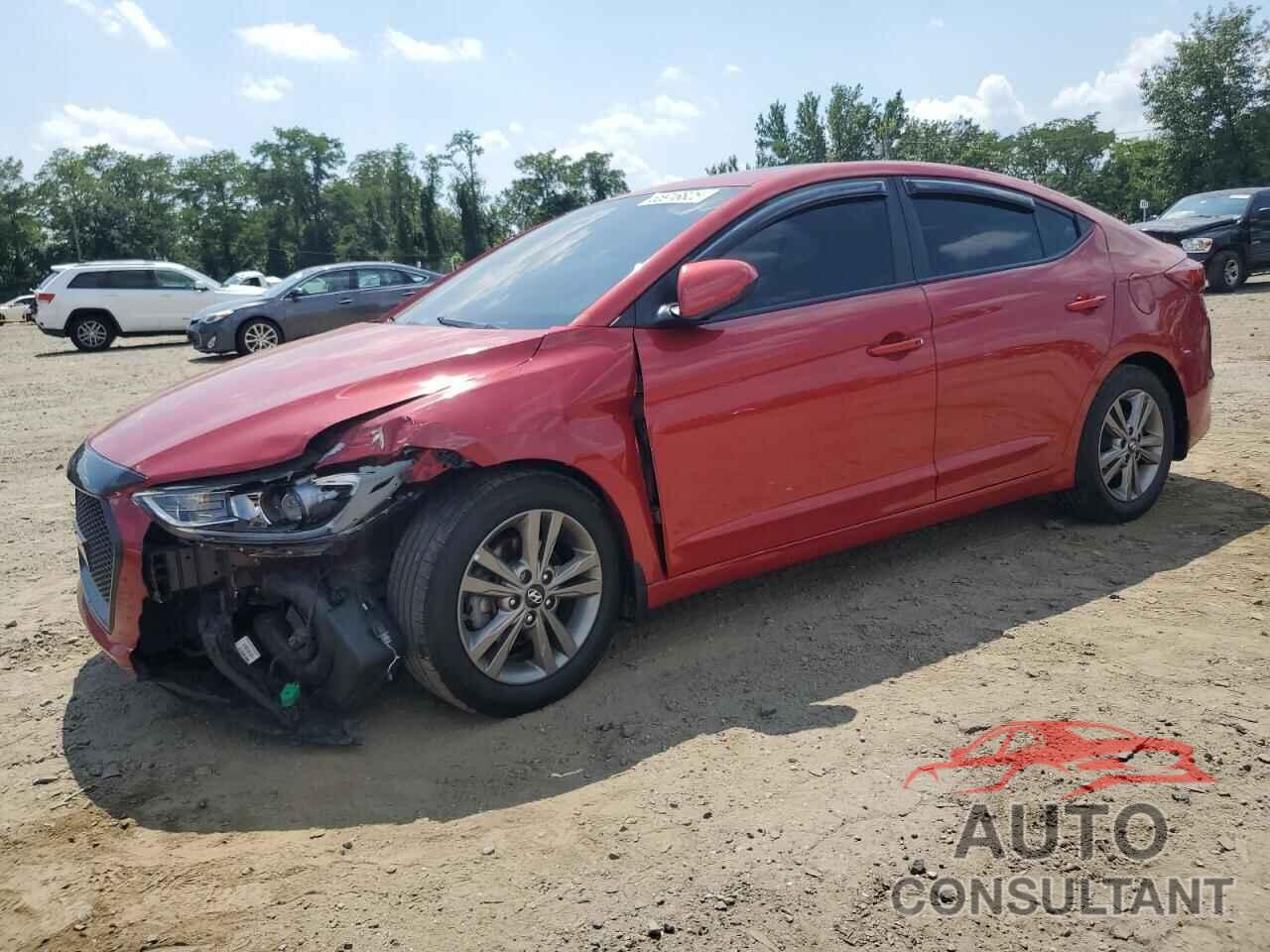 HYUNDAI ELANTRA 2018 - 5NPD84LF0JH384528